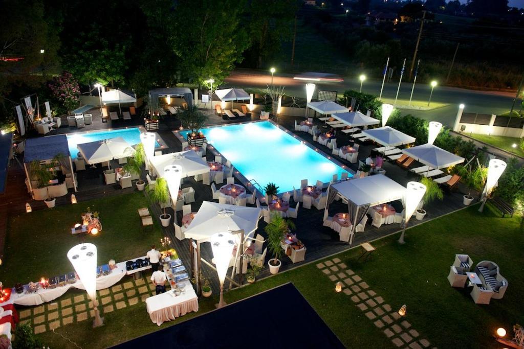 Amalias Hotel Kourouta Exterior foto